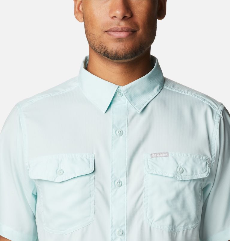 Chemise manches courtes unie Utilizer II Homme, Color: Icy Morn, image 4