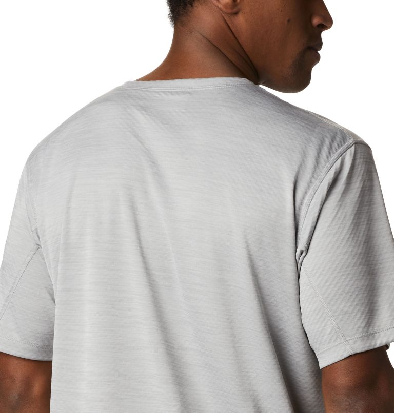 Men’s Zero Rules Short Sleeve Shirt - Big , Color: Columbia Grey Heather, image 5