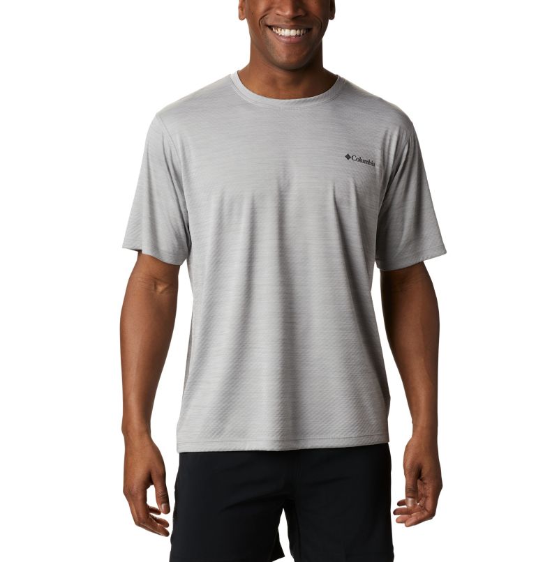 Men’s Zero Rules Short Sleeve Shirt - Big , Color: Columbia Grey Heather, image 1