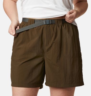 ladies plus size cargo shorts