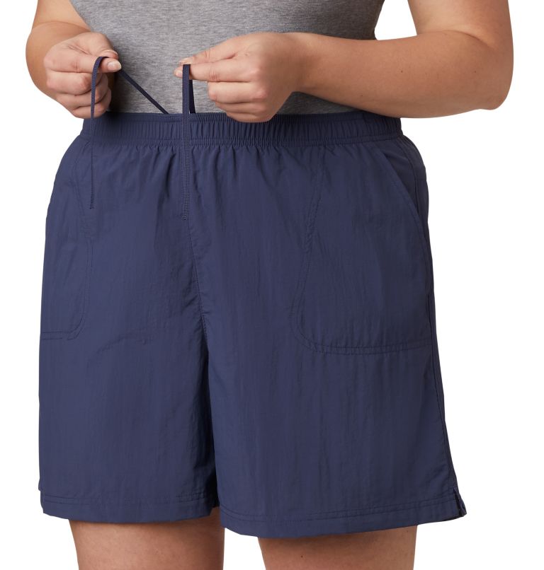 Women's Sandy River Shorts - Plus Size, Color: Nocturnal, image 6