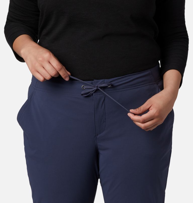 Thumbnail: Pantalon semi-évasé Anytime Outdoor Femme - Grandes tailles, Color: Nocturnal, image 3