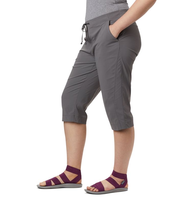 Women's Anytime Outdoor Capris - Plus Size, Color: City Grey, image 3