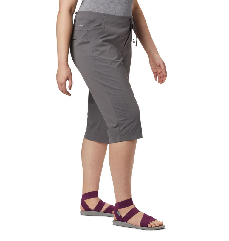 Thumbnail: Women's Anytime Outdoor Capris - Plus Size, Color: City Grey, image 5
