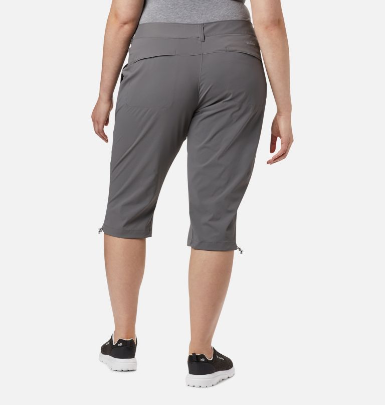 Women's Saturday Trail II Knee Pants - Plus Size, Color: City Grey, image 2