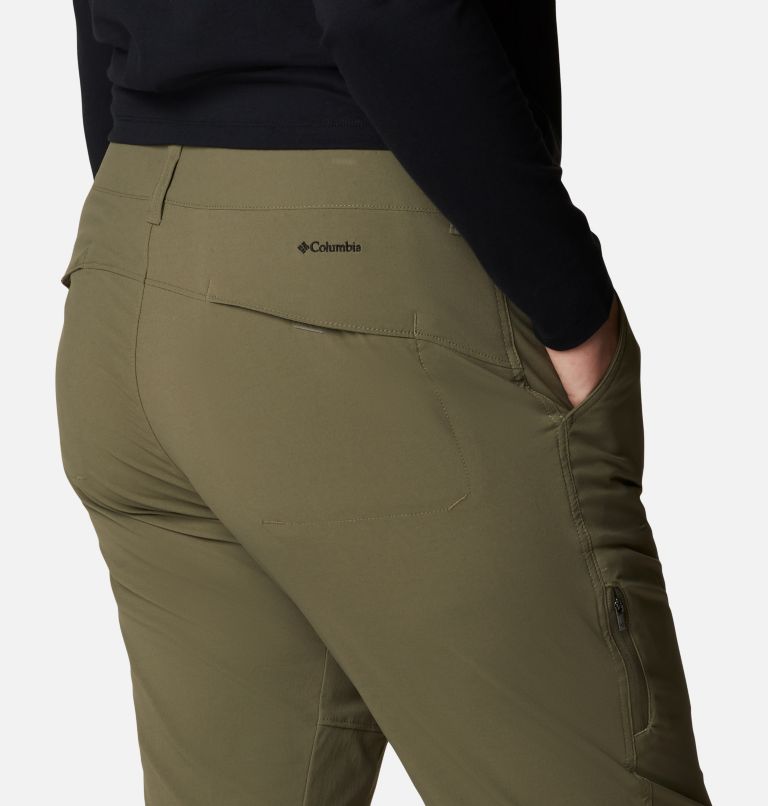 Women's Saturday Trail II Knee Pants - Plus Size, Color: Stone Green, image 5
