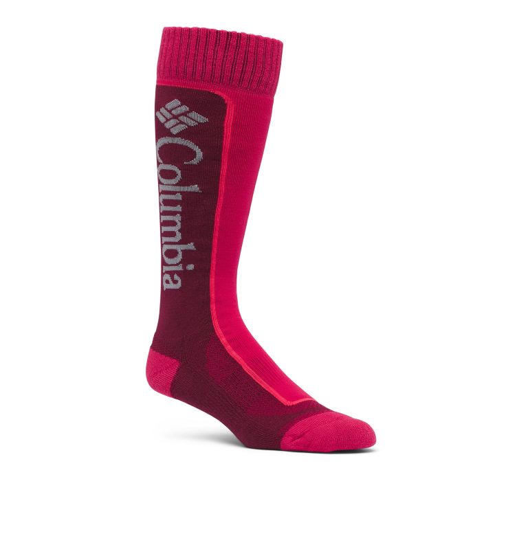 Ski Over The Calf Thermolite Unisex Sock 1-Pack, Color: Chianti, image 1