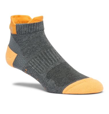 Unisex Light Weight Low Trail Running Sock - 1-Pair C635 RUN NO SHOW TAB HEELS LIGHT WEIGHT | 030 | S, Charcoal, front
