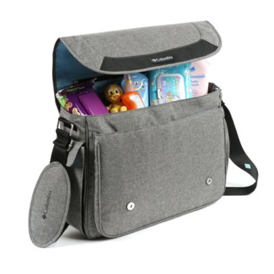 columbia diaper bag messenger