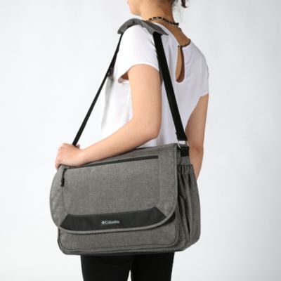 columbia diaper bag messenger