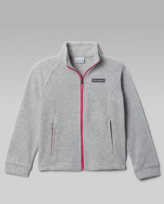 A girls' fleece jacket