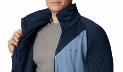 A close up of an opened fleece