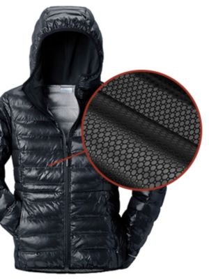 A jacket with Omni-Heat 3D technology. 