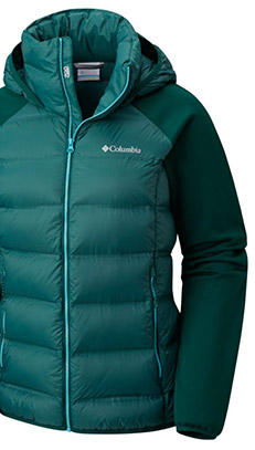 A jacket with Heat Seal technology. 