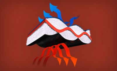 A diagram of how Turbodown Wave technology functions.