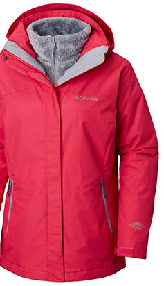 A jacket with Omni-Heat insulation. 