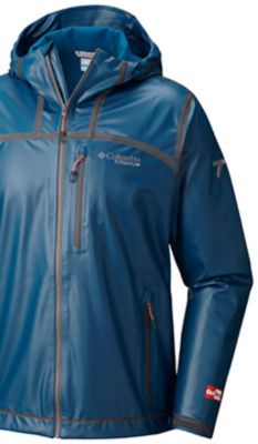 Columbia Titanium Omni Tech Rain Jacket - Blue - S – Headlock