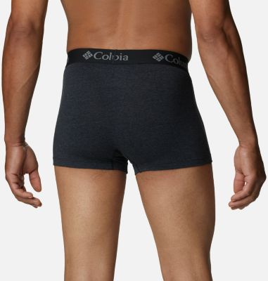 Men's Stretch Trunk 2PP COTTON STRETCH TRUNK | 419 | L, Black/Black, back
