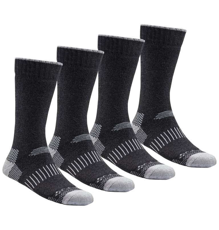 Men's Moisture Control Crew Sock - 4 Pack | Columbia Sportswear