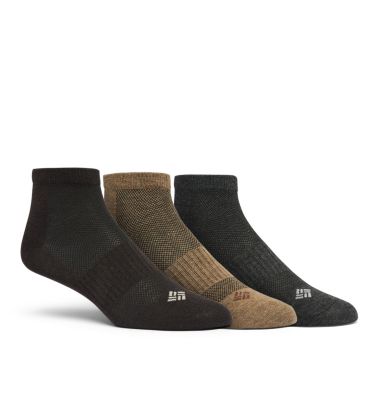Explorer Quarter Unisex Sock 3-Pack Explorer Quarter Unisex Sock 3-Pack, Brown, front