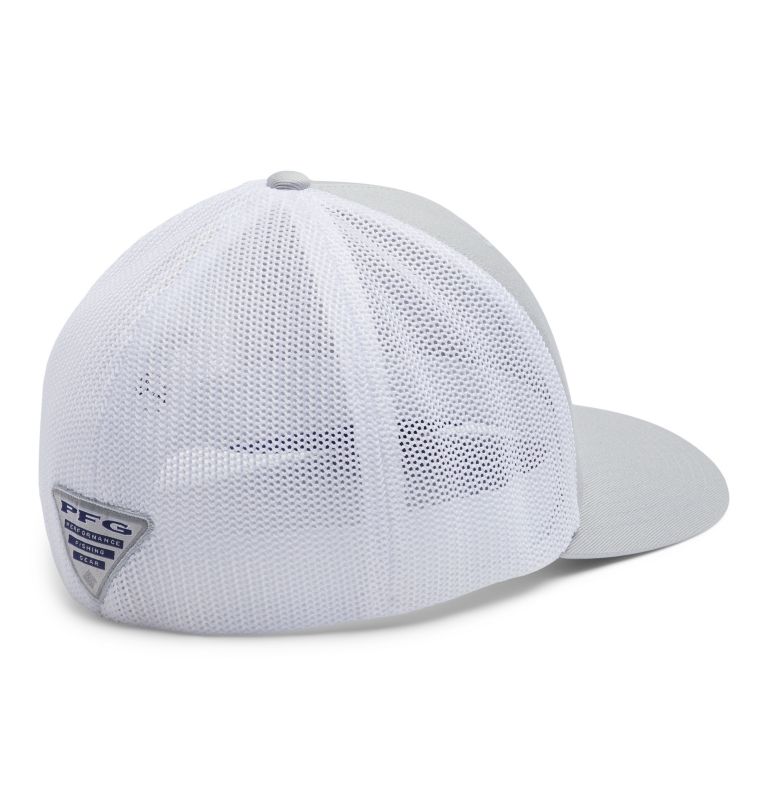 PFG Logo Mesh Ball Cap - High Crown, Color: Cool Grey, White, Vivid Blue, Marlin