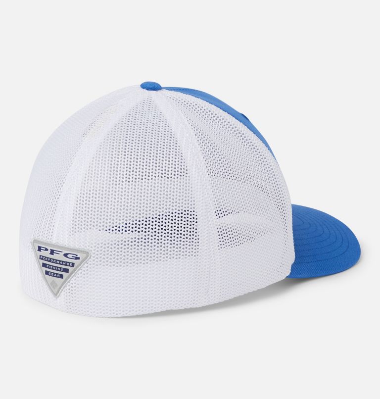 PFG Logo Mesh Ball Cap - High Crown, Color: Vivid Blue, image 2