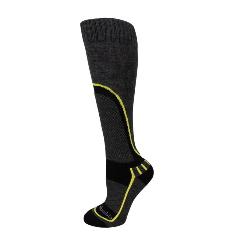 Slope Midweight SKI Sock, Color: Black, image 1