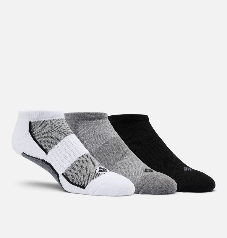 No Show - 1/2 Cushion, Arch Support, Mes | 011 | O/S, Color: White/Grey/Black, image 1