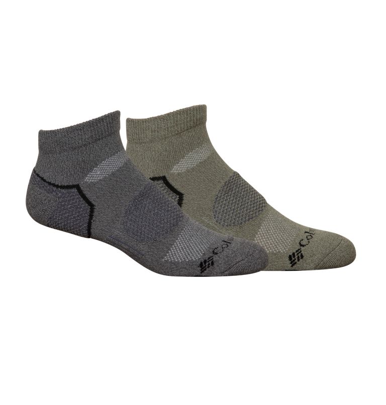 Men's Balance Point Low-Cut Sock | 397 | O/S, Color: STONE GREEN, image 1