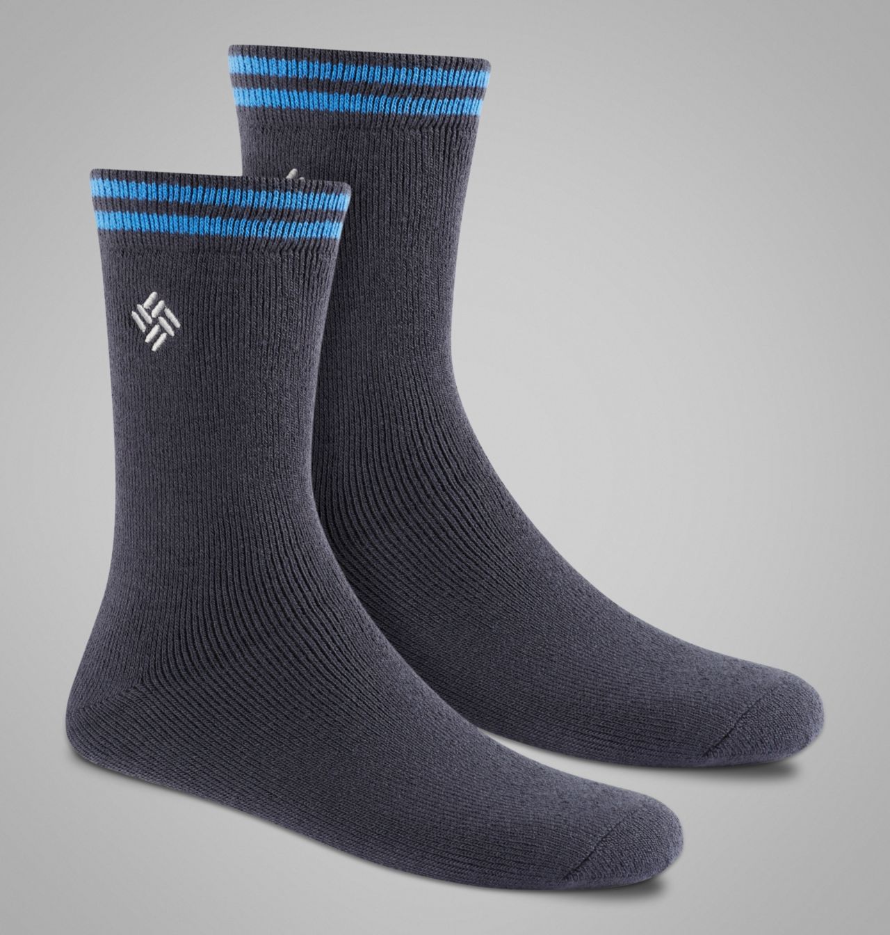 Men's Mid-Weight Thermal Sock - 2pk 1