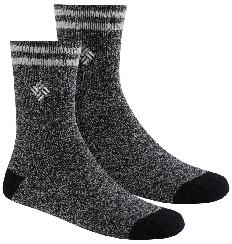 Women's MW Thermal 2PK Sock | 010 | O/S, Color: Black, image 1