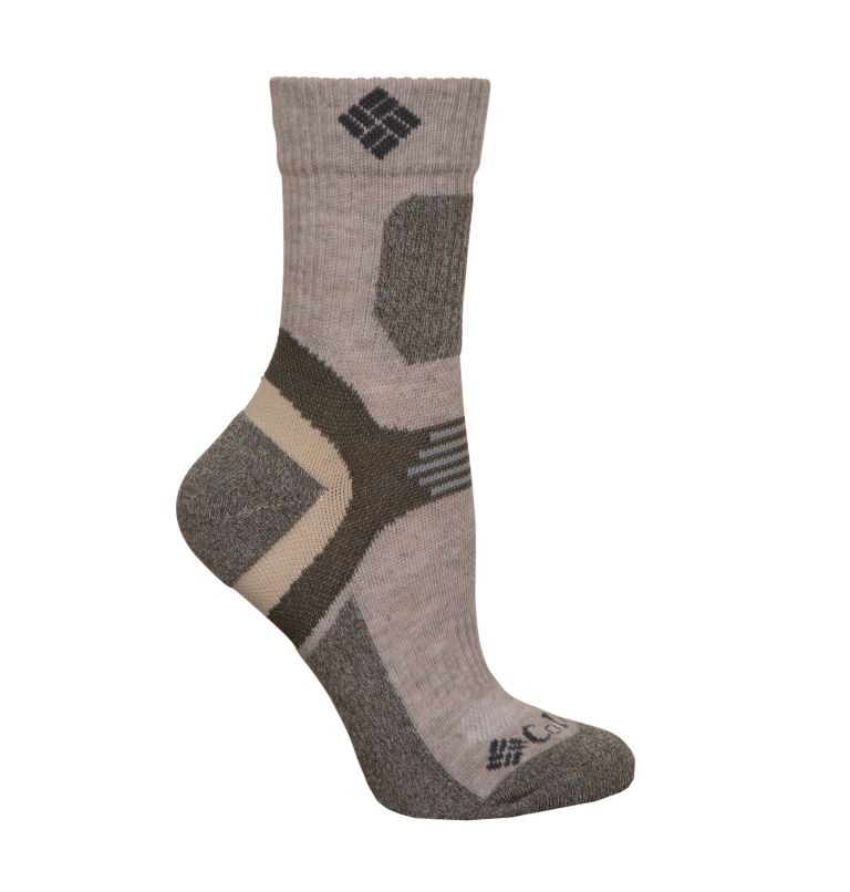 Unisex Light Weight Short Crew Sock, Color: Brown, image 2