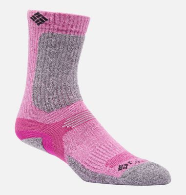 Crop Crew Hiking Lightweight Sock, Color: Wild Fuchsia, image 3