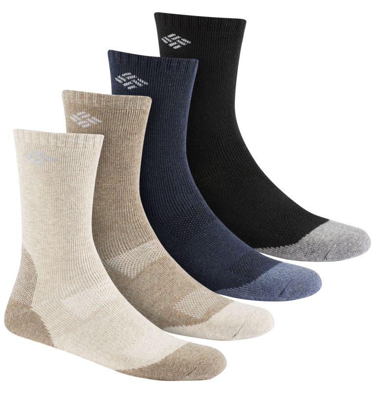 Men's 4PK Basic Wool Crew Sock | 900 | O/S, Color: Multi Asst, image 1