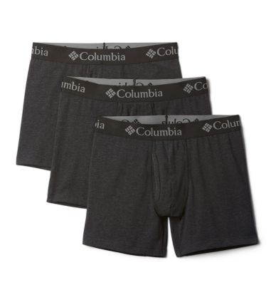 Columbia, Underwear & Socks, Columbia 3 Pack Cotton Stretch Boxer Briefs  Mens Size Xl Gray Blue Navy New