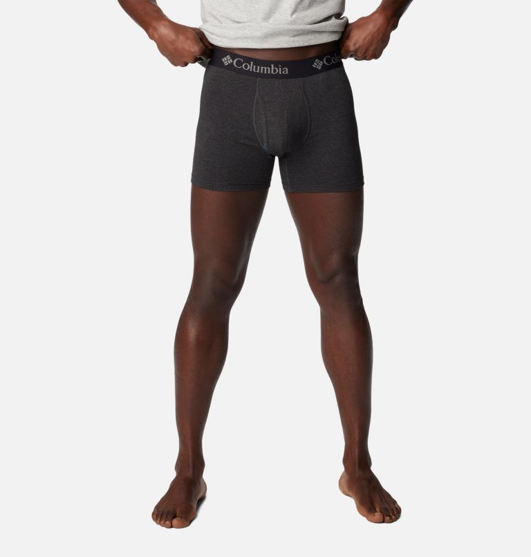 Men's Tri Blend Boxer Briefs 3, Color: Black, Gry Htr, C. Navy, image 6