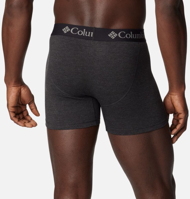 Men's Tri Blend Boxer Briefs 3, Color: Black, Gry Htr, C. Navy, image 7