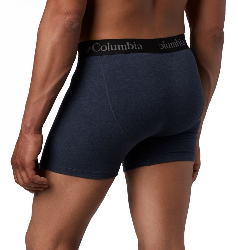 Men's Tri Blend Boxer Briefs 3, Color: Red Heather comob, image 3