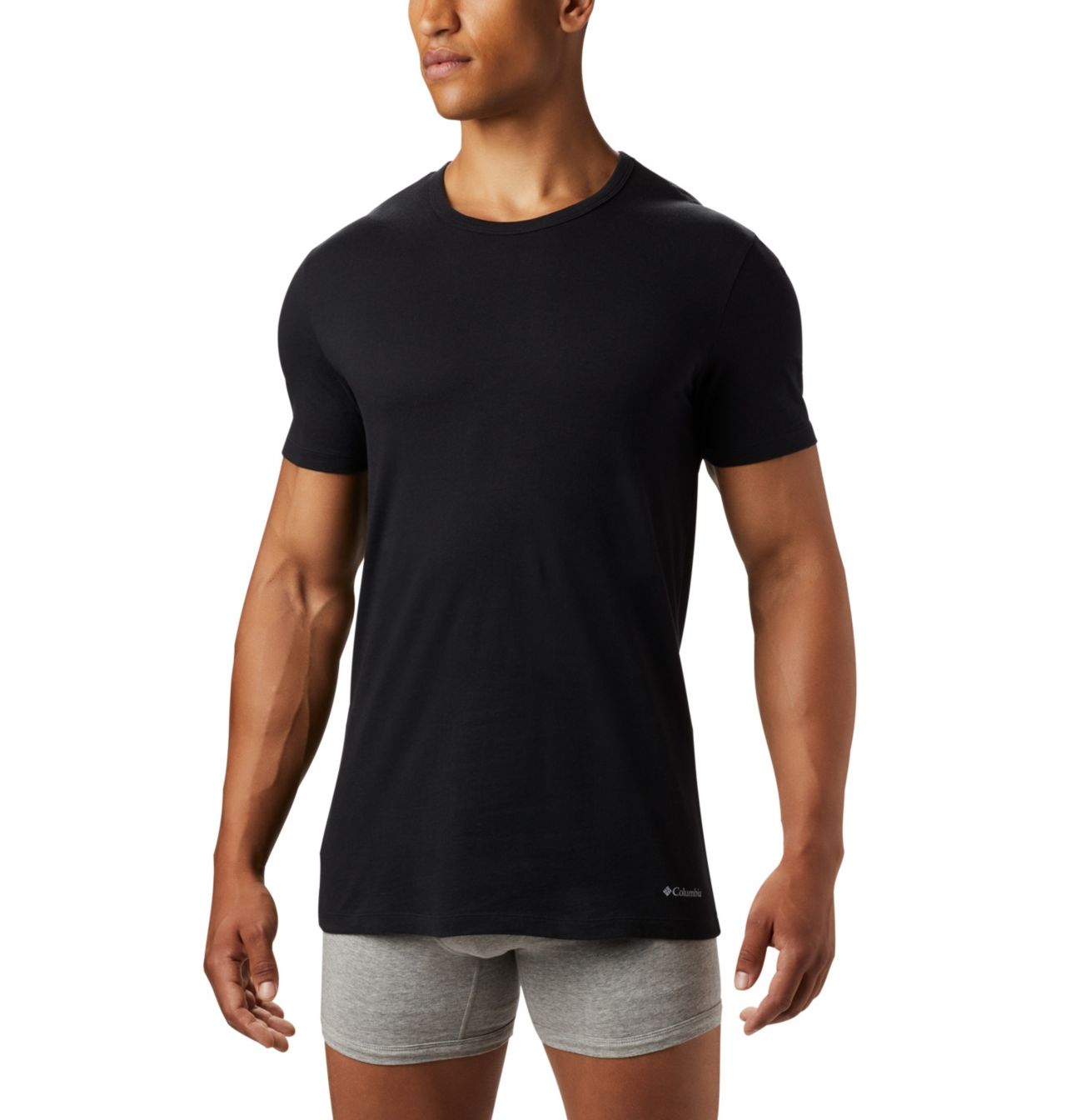 Men's 3 Pack Crew Neck Tee Classic Fit 4