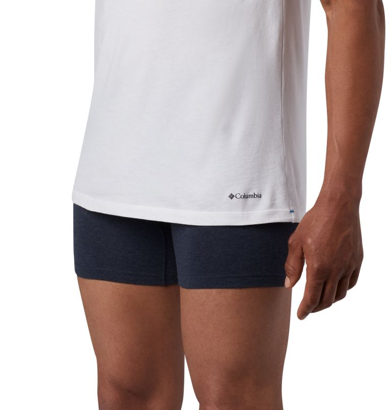 Men's 3 Pack Crew Neck Tee Classic Fit, Color: White, image 5