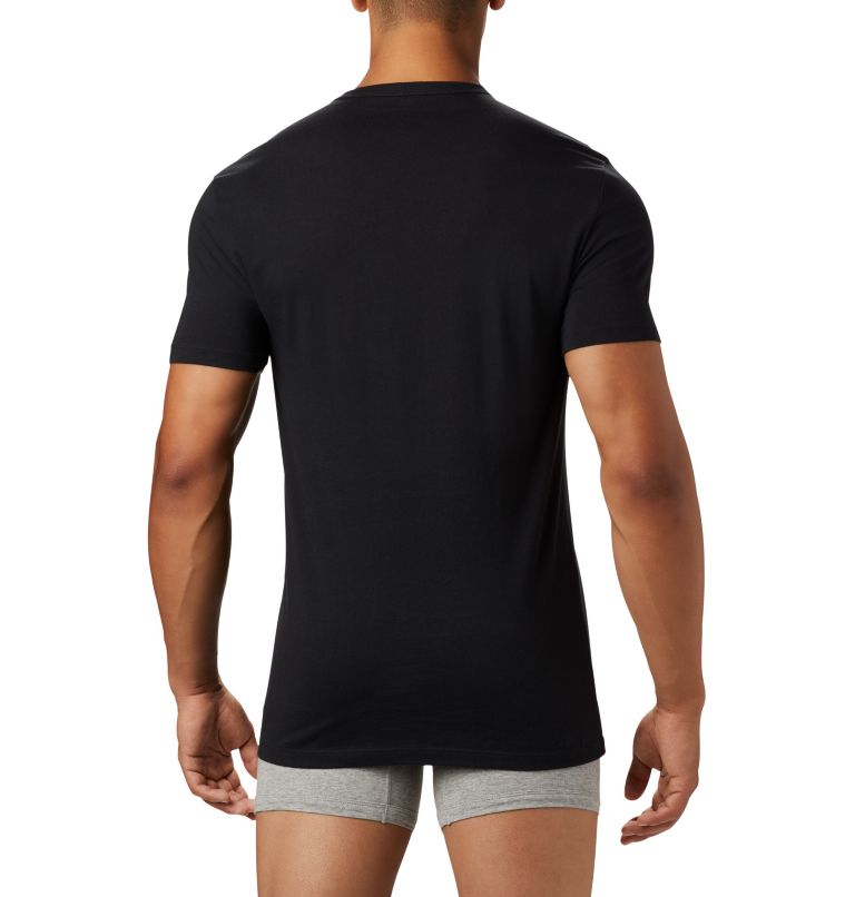 Men's 3 Pack V-Neck Tee Classic Fit, Color: Black, image 3