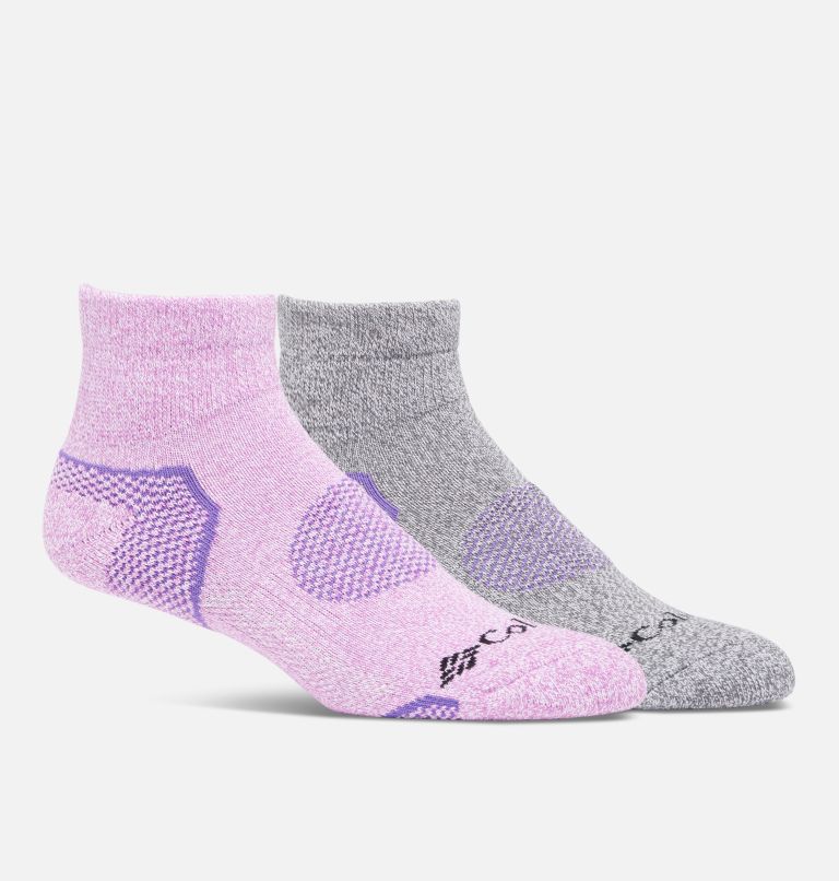 W Balance Point Quarter Sock | 575 | O/S, Color: Plum, image 1
