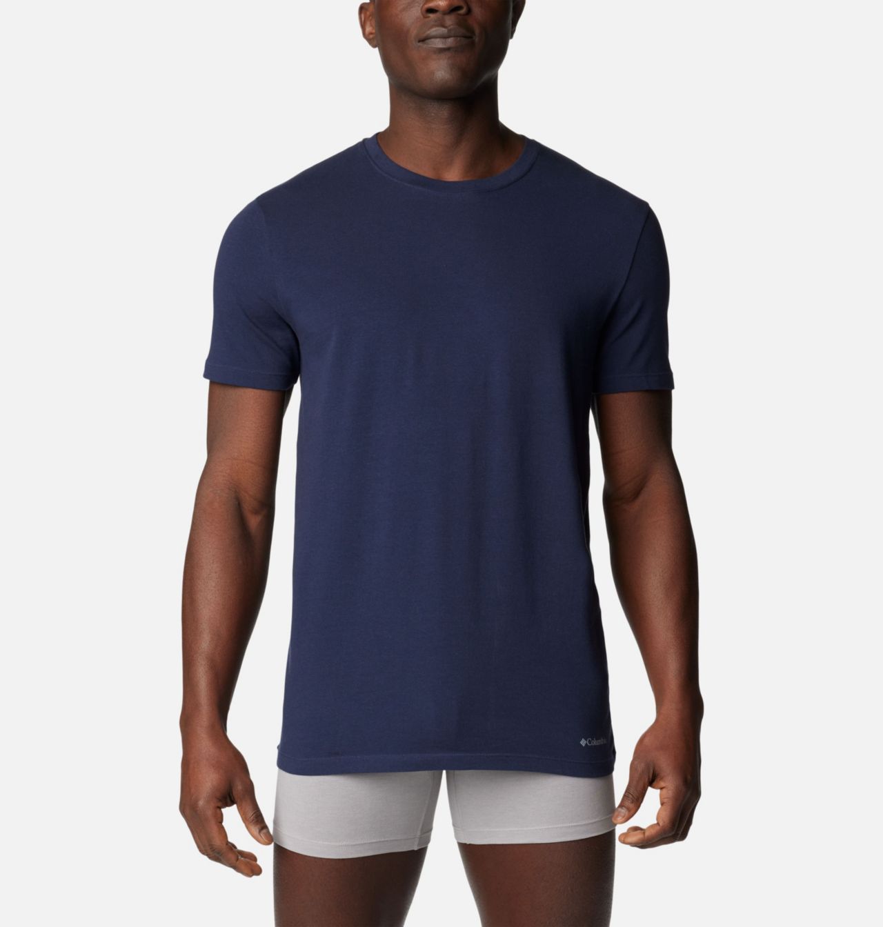 Men's Performance Cotton Stretch Crew - 3pk | 464 | XS 5