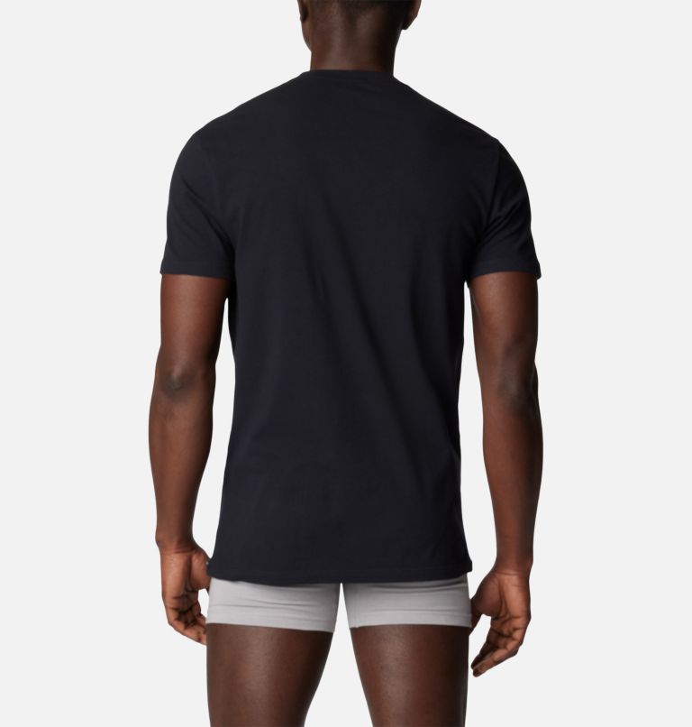 Men's Performance Cotton Stretch Crew - 3pk, Color: Black, Grey Htr, C. Navy, image 8