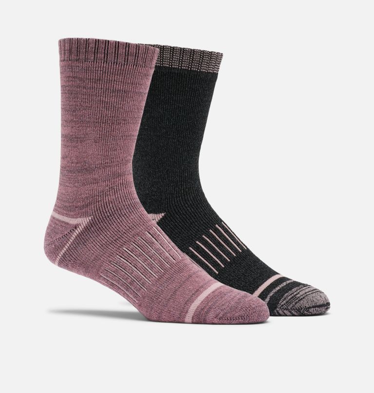 Moisture Control Crew - Space Dye  | 522 | O/S, Color: Mauve Asst, image 1