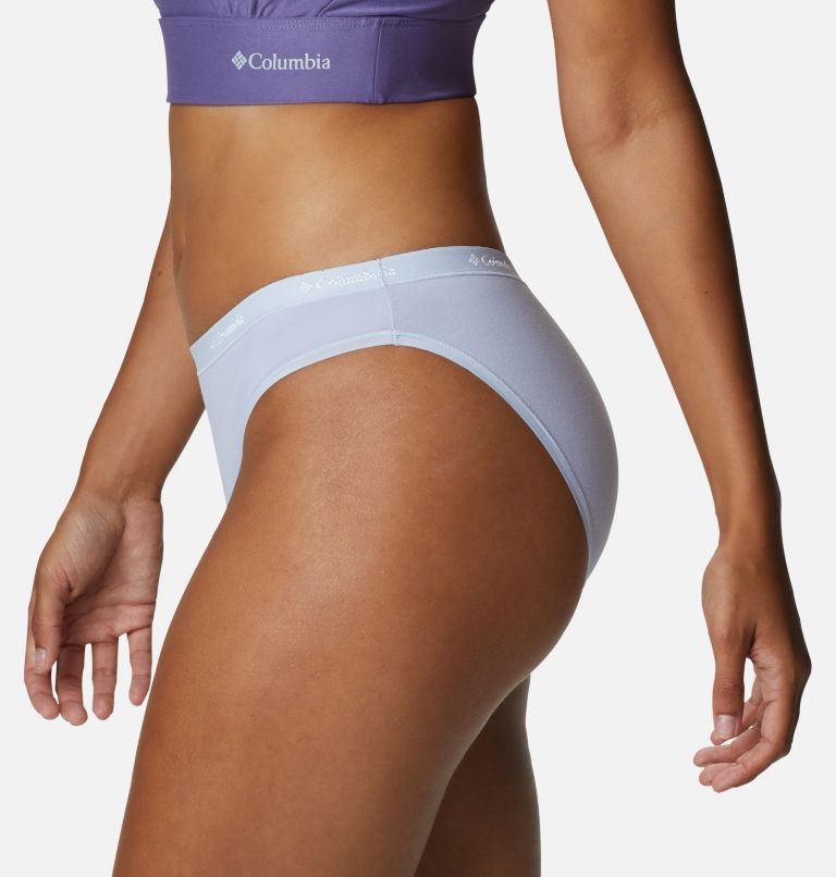 Women's 4-Way Stretch Cotton Bikini - 3 Pack, Color: Twilight/Plum Purple/Noctural, image 5