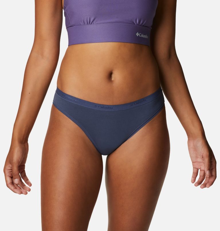 Women's 4-Way Stretch Cotton Bikini - 3 Pack, Color: Twilight/Plum Purple/Noctural, image 11