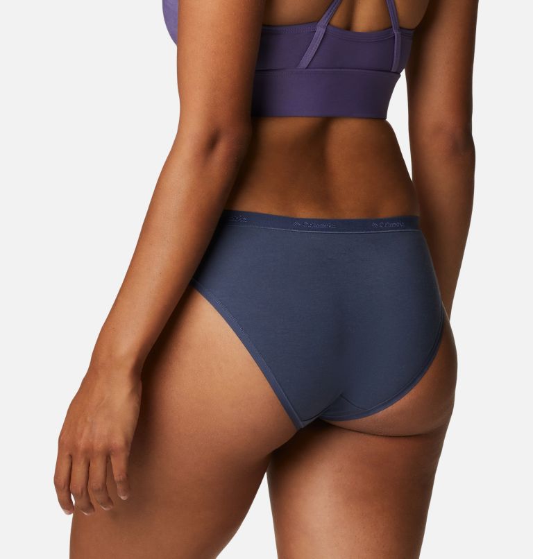 Women's 4-Way Stretch Cotton Bikini - 3 Pack, Color: Twilight/Plum Purple/Noctural, image 12