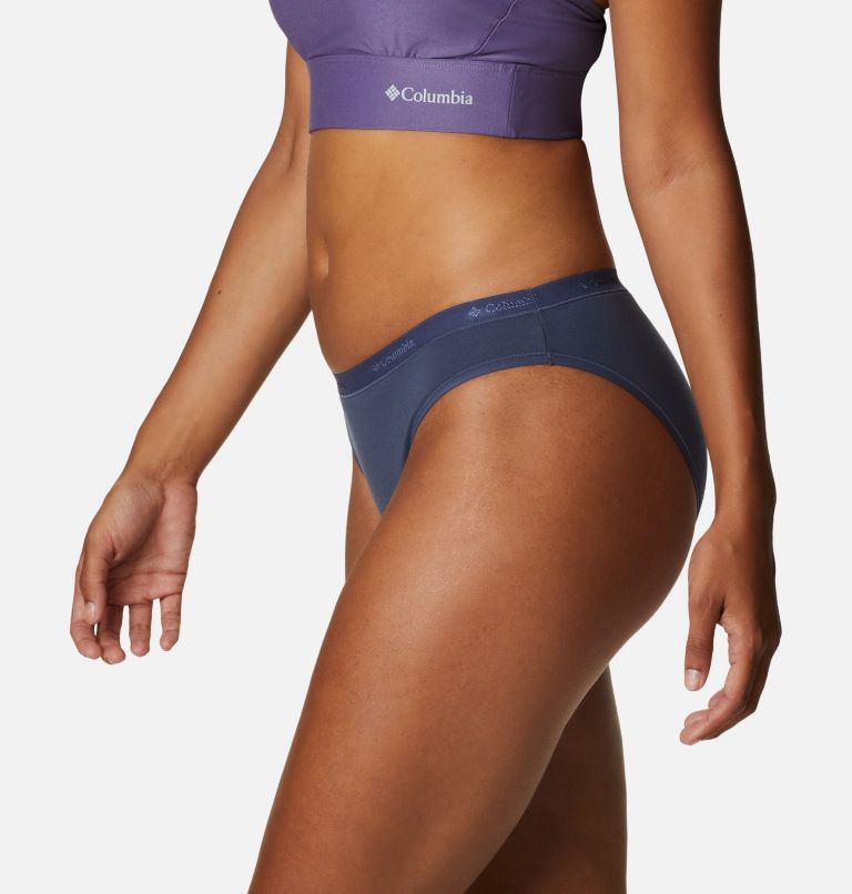 Women's 4-Way Stretch Cotton Bikini - 3 Pack, Color: Twilight/Plum Purple/Noctural, image 13