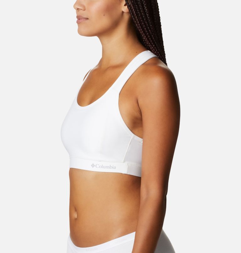 Thumbnail: Women's Molded Cup Bra - High Support, Color: White, image 5